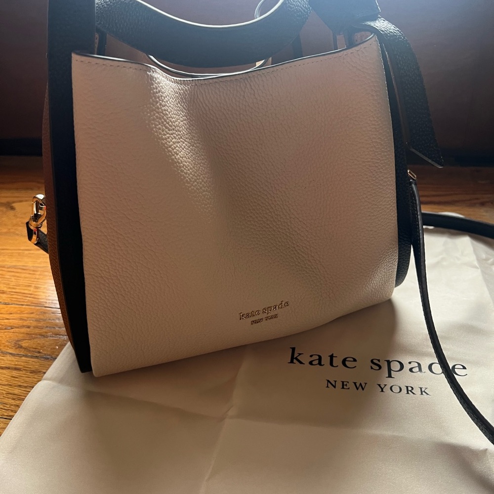 Kate Spade Black and White Satchel